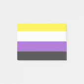 NonBinary Flag Post-it® Notes (Voorkant)
