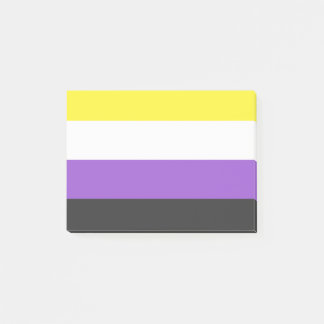 NonBinary Flag Post-it® Notes