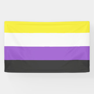 NonBinary Flag Spandoek