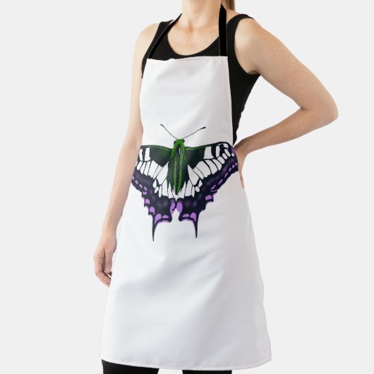 Nonbinary Genderqueer Pride Swallowtail Butterfly Schort (Insitu)