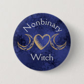 Nonbinary heks 2 Inch Ronde Button (Voorkant)