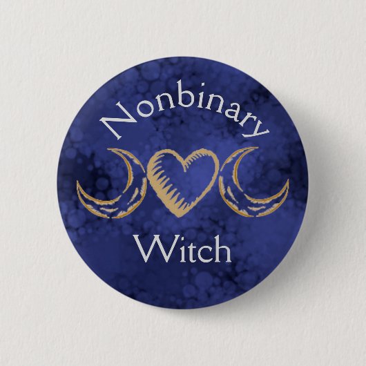 Nonbinary heks 2 Inch Ronde Button (Voorkant)