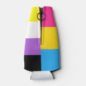 Nonbinary Pansexual Dual Pride Flag Flesjeskoeler (Achterkant)