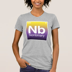 Nonbinary Periodic Tabel T-shirt