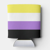 Nonbinary Pride Blikjeskoeler (Achterkant)