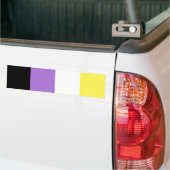 Nonbinary Pride Bumpersticker (Op Truck)
