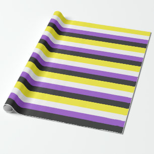 Nonbinary Pride Flag Cadeaupapier