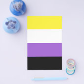 Nonbinary Pride Flag Flyer (Enkel)