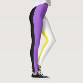Nonbinary Pride Flag Leggings (Rechts)