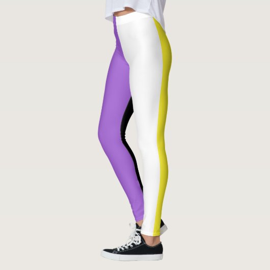Nonbinary Pride Flag Leggings (Links)