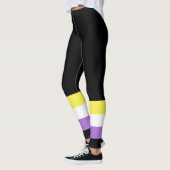 Nonbinary Pride Flag Leggings (Links)