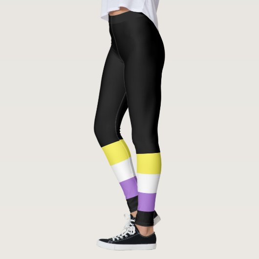 Nonbinary Pride Flag Leggings (Links)
