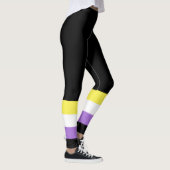 Nonbinary Pride Flag Leggings (Rechts)