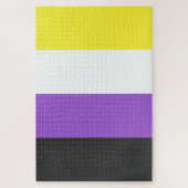 Nonbinary Pride Flag Legpuzzel (Verticaal)