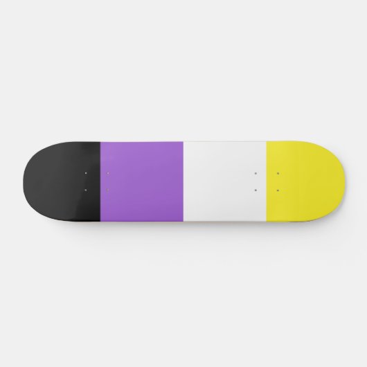 Nonbinary Pride Flag Persoonlijk Skateboard (Horizontaal)