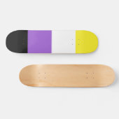 Nonbinary Pride Flag Persoonlijk Skateboard (Horizontaal)