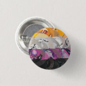Nonbinary Pride Flag Ronde Button 3,2 Cm (Voorkant /achterkant)