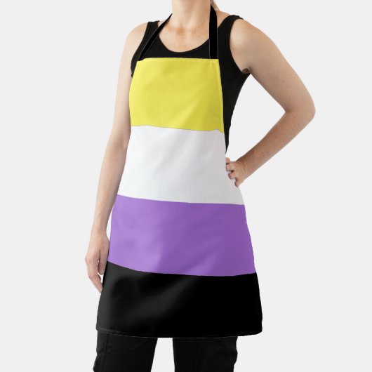 Nonbinary Pride Flag Schort (Insitu)