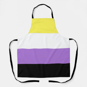 Nonbinary Pride Flag Schort