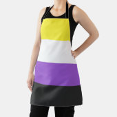 Nonbinary Pride Flag Schort (Insitu)