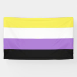 Nonbinary Pride Flag Spandoek