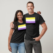 Nonbinary Pride Flag T-shirt (Unisex)