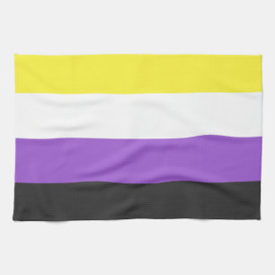 Nonbinary Pride Flag Theedoek