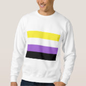 Nonbinary Pride Flag Trui (Voorkant)