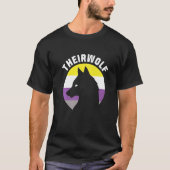 Nonbinary Pride  Genderfluid Gender Rights Non Bin T-shirt (Voorkant)
