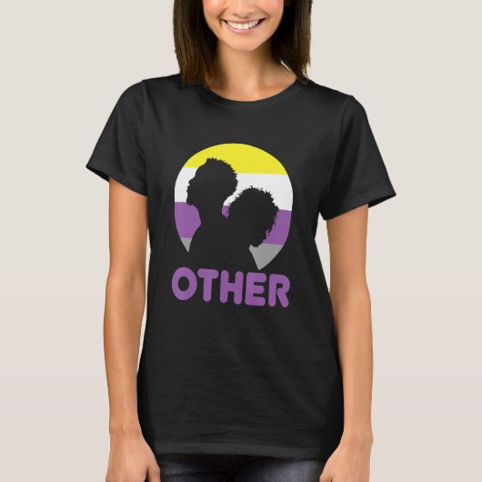 Nonbinary Pride Genderfluid Gender Rights Non Bin T-shirt (Voorkant)