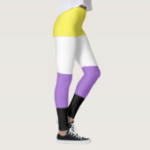Nonbinary Pride Leggings (Rechts)