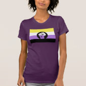 Nonbinary Pride T-Shirt (Voorkant)