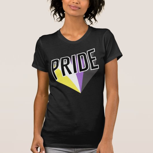 Nonbinary Pride T-Shirt (Voorkant)