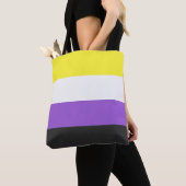 Nonbinary Pride Tote Bag (Dichtbij)