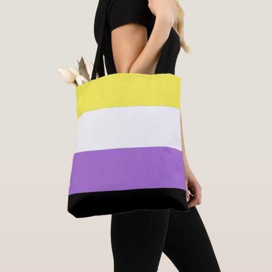 Nonbinary Pride Tote Bag (Dichtbij)