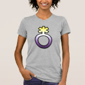 Nonbinary symbool t-shirt (Voorkant)