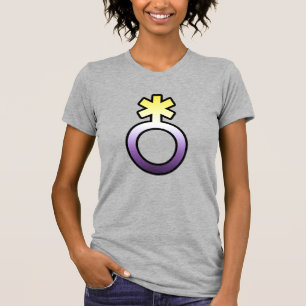 Nonbinary symbool t-shirt