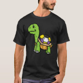 Nonbinary Turtle Non Binary Enby Nb Pride Flag Lgb T-shirt (Voorkant)
