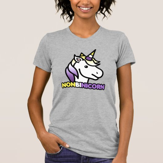 Nonbinicorn T-shirt (Voorkant)