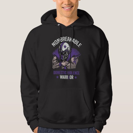 Nonbreakable Domestic Violence Awareness Supporter Hoodie (Voorkant)