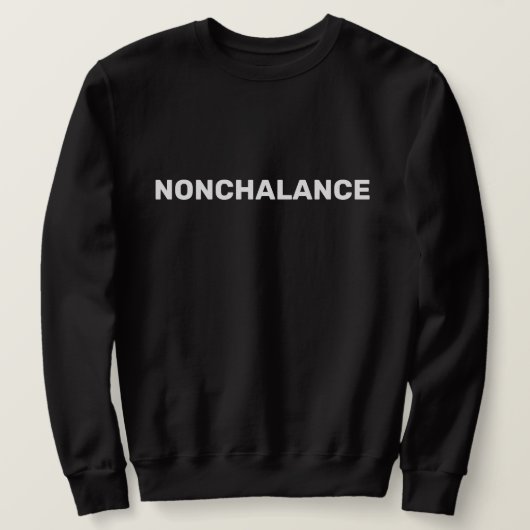 Nonchalance Trui (Design voorkant)
