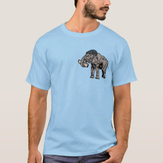 Nonchalant Jumbo T-shirt (Blauw)