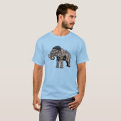 Nonchalant Jumbo T-shirt (Blauw) (Voorkant volledig)