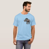 Nonchalant Jumbo Tee (Blue) T-shirt (Voorkant volledig)