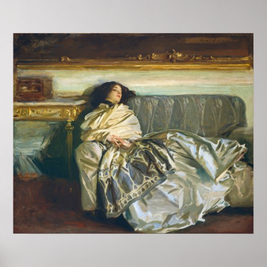 Nonchaloir (Repose) - John Sargent Fine Art Poster (Voorkant)