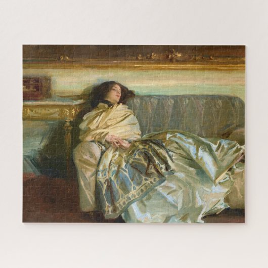 Nonchaloir, Respons door John Singer Sargent Legpuzzel (Horizontaal)