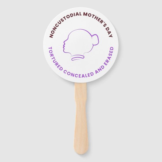 Noncustodial Mothers Biggest Fans Handwaaier (Voorkant)