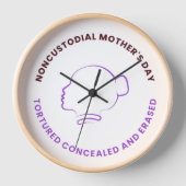 Noncustodial Mother's Day Clock (Voorkant)