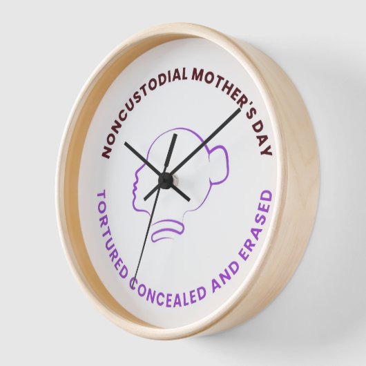 Noncustodial Mother's Day Clock (Hoek)