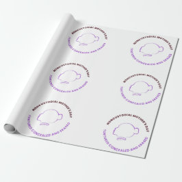 Noncustodial Mother's Day Wrapping Paper Cadeaupapier